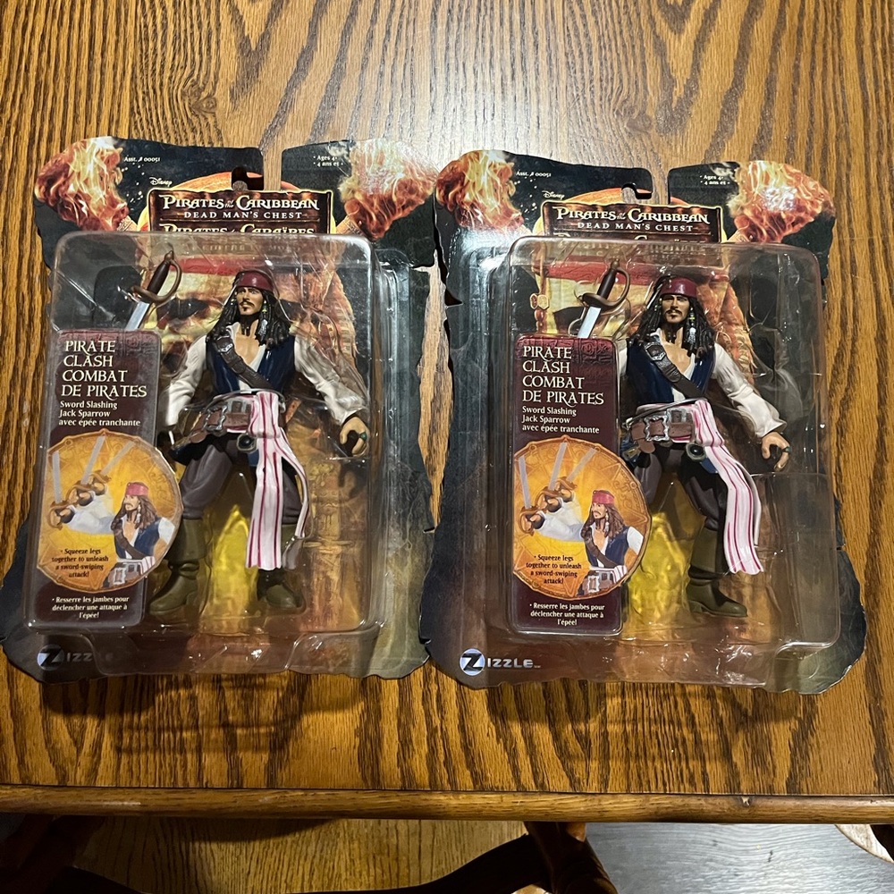 $25 Pirates of the Caribbean Dead Man’s Chest Jack Sparrow Action Figure